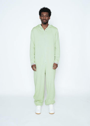 Combinaison unisexe jogging vert pastel - La Totale